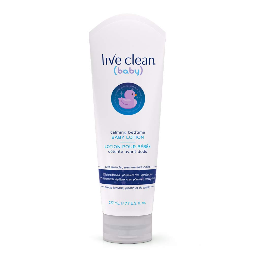 Live Clean Baby Calming Bedtime Baby Lotion, 227 mL