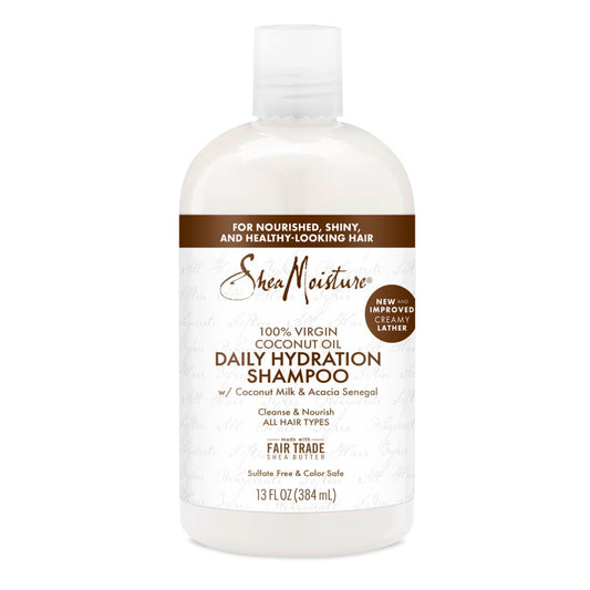 Shea Moisture Virgin Coconut Oil Daily Hydration Shampoo, 384ml
