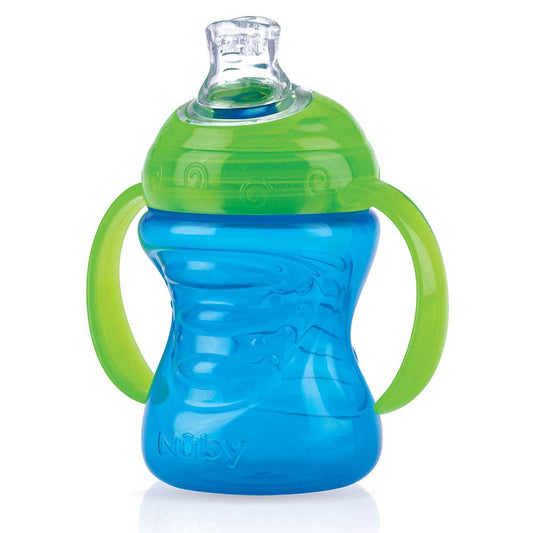 Nuby No-Spill Grip n' Sip Cup w/Super Spout 8oz.