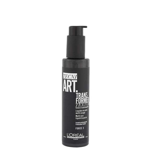 L'Oreal Professionnel Transformer Lotion, For All Hair Types, Lotion & Paste, Provides Heat Protection with Medium Hold, 150 ML