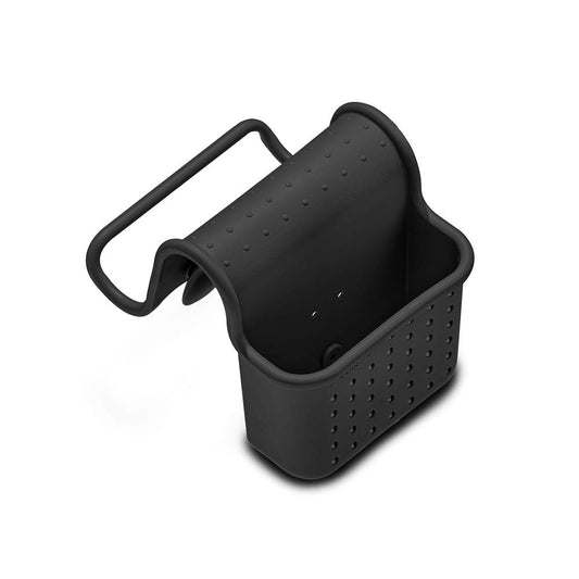 madesmart Saddle-SINKWARE Collection All-in-One Sink Storage, Ventilation Holes Promote Drying, & BPA-Free, Small, Carbon