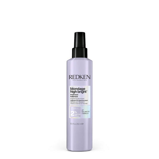 Redken Hair Treatment, Blondage High Bright Pre-Treatment, For Blondes and Highlights, Brightens Blonde Hair Instantly, Infused with Vitamin C, 250 ML