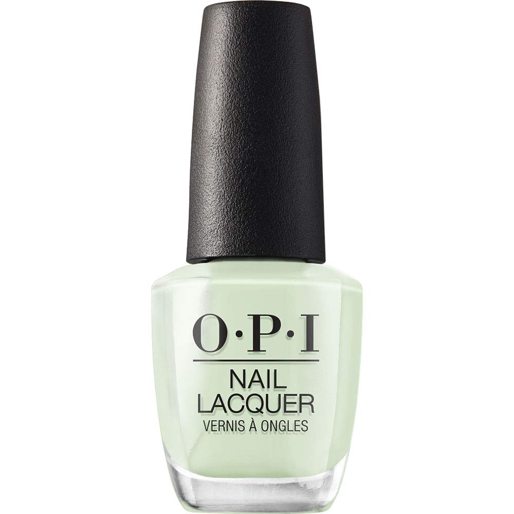 OPI Nail Lacquer That's Hula-rious | Opaque Soft Green Crème Chip Resistant Nail Polish | Quick Drying, No Streaks