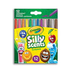 Crayola Silly Scents Mini Twistables Crayons 12 Count Arts & Crafts