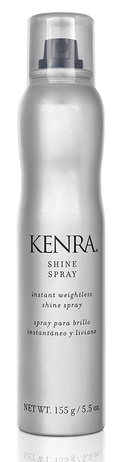Kenra Shine Spray | Weightless Instant Shine Finishing Spray | Heat Protectant | Tames Frizz & Enhances Colour | Lightweight Formula | 163 mL