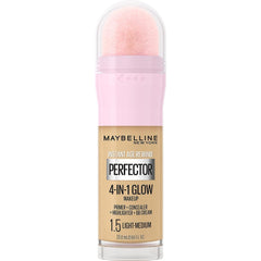 Maybelline New York Instant Age Rewind Face Makeup Instant Perfector 4-In-1 Glow Makeup, Light Coverage, Primes, Conceals, Evens and Highlights, Shade: Light-Medium