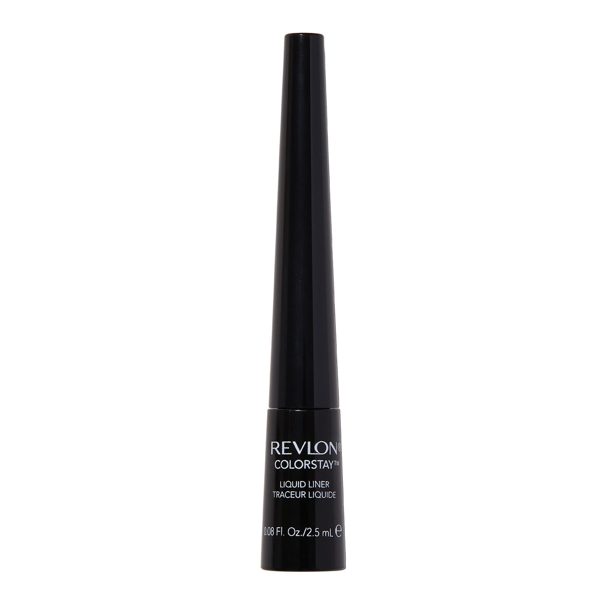 Revlon Liquid Eyeliner, ColorStay Eye Makeup, Waterproof, Smudgeproof, Longwearing with Ultra-Fine Tip, 251 Blackest Black, 0.08 Fl Oz/ 2.5 ml (Pack of 1)