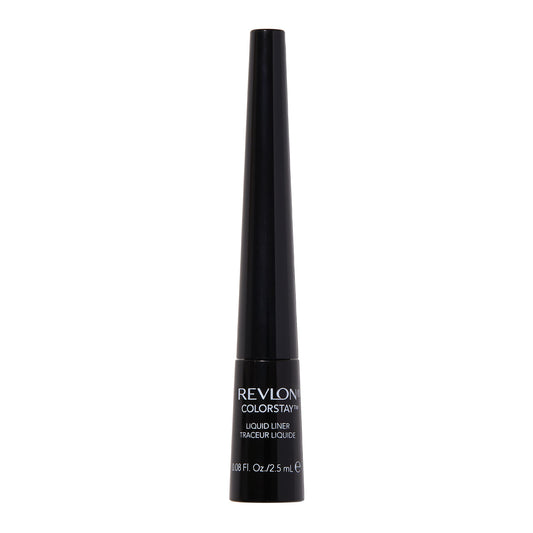 Revlon Liquid Eyeliner, ColorStay Eye Makeup, Waterproof, Smudgeproof, Longwearing with Ultra-Fine Tip, 251 Blackest Black, 0.08 Fl Oz/ 2.5 ml (Pack of 1)