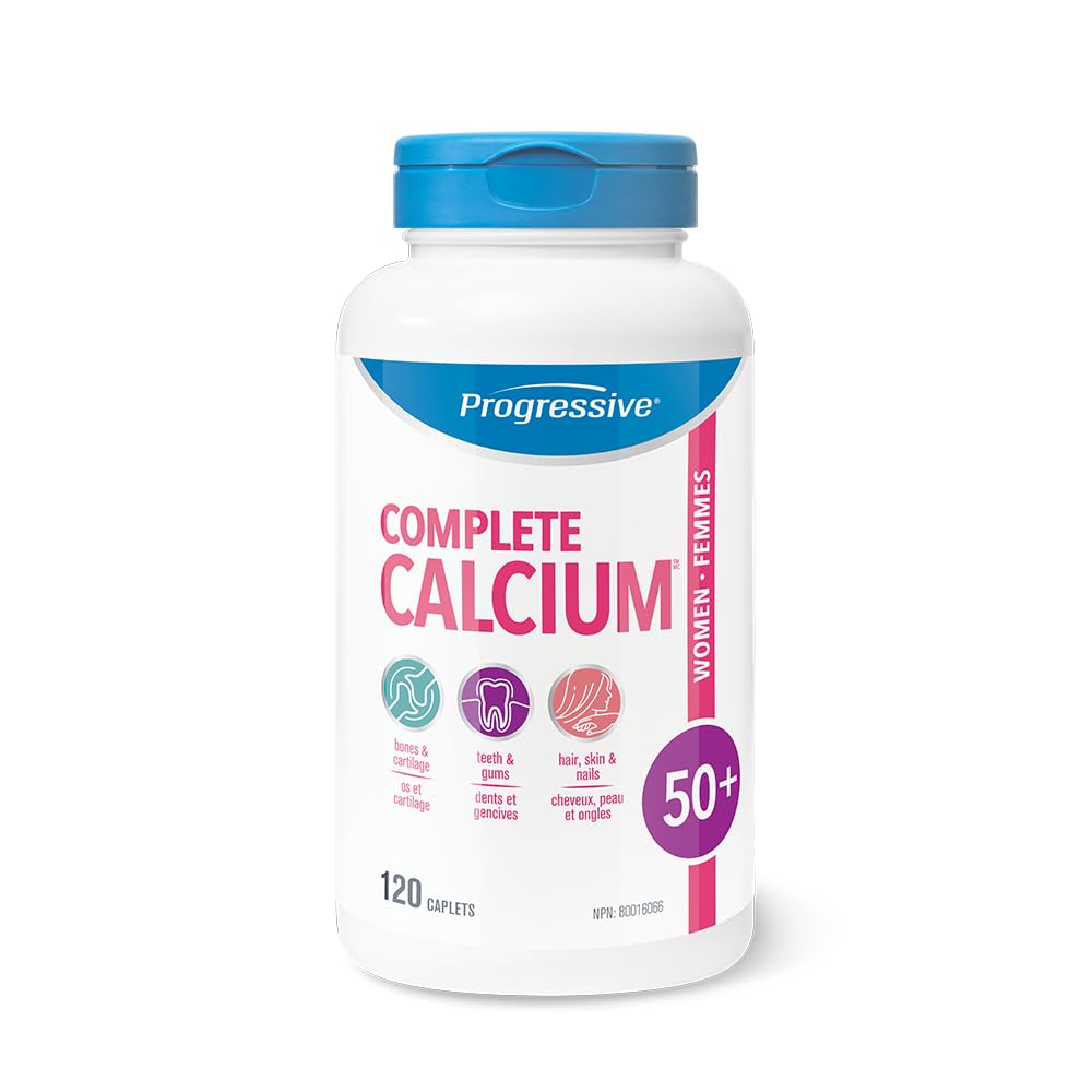 Progressive Complete calcium women 50+ tablets, 120 Count