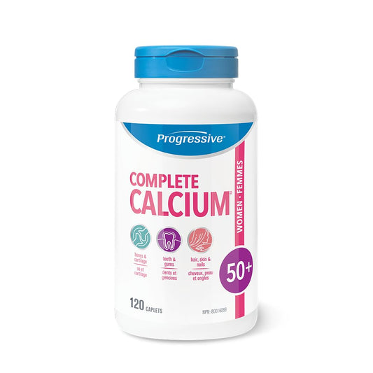 Progressive Complete calcium women 50+ tablets, 120 Count