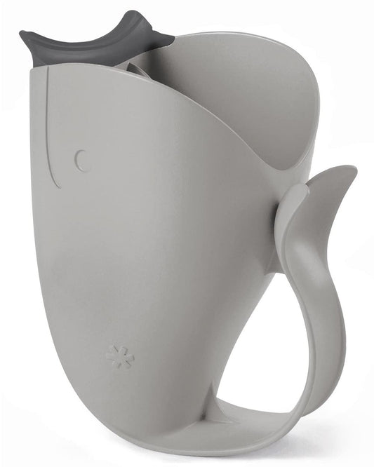 Skip Hop Moby Bath Rinse Cup: Tear-free Waterfall Rinser, Grey