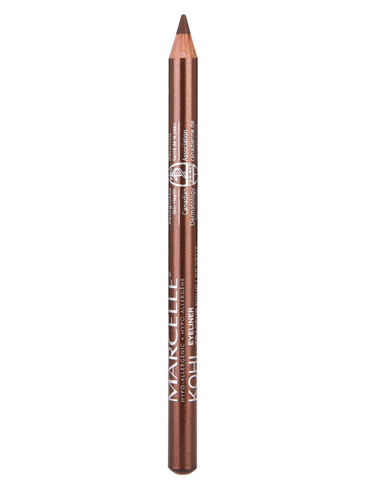 Marcelle Kohl Eyeliner, Copper Coin, Eye Pencil, Waterproof Formula, Hypoallergenic, Fragrance-Free, Cruelty-Free, Safe for Sensitive Eyes, Recognized by CDA, 1.14 g