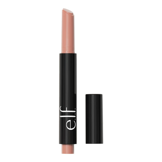 e.l.f. Pout Clout Lip Plumping Pen, Nourishing Lip Balm For Sheer Colour & Shine, Plumps & Moisturizes, Vegan & Cruelty-Free, Just Peachy