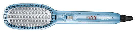 BaBylissPRO Nano Titanium Thermal Paddle Brush, Hair Straightener Brush to Smooth and Shine for Hair Straightening, Volume and to remove Frizz