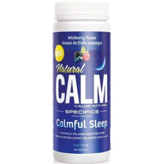 Natural Calm Calmful Sleep Natural Relaxing Wildeberry Flavor 113g / 4 oz