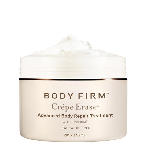 BODY FIRM Crepe Erase Advanced Body Repair Treatment, Anti-Aging Skin Care Moisturizer for Body and Neck, Firming Cream to Support Wrinkle, Promotes Natural Elastin & Collagen Production, 10 oz