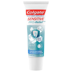 Colgate Sensitive Pro-Relief Gentle Whitening Toothpaste, 75 Milliliters