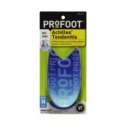 ProFoot Achilles Tendonitis Men's Orthotic Heel Cup, 1 ea