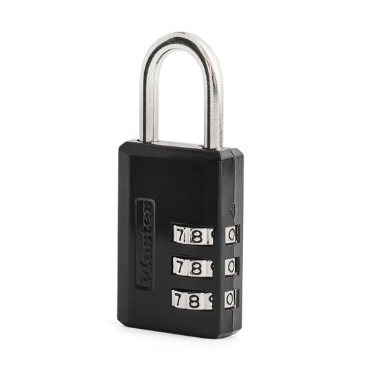 Master Lock 647D Set-Your-Own Combination Luggage Lock, 1-3/16-Inch Wide Body