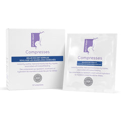 Multi-Mam Compresses - Nipple Cream for Breastfeeding, Soothes and Moisturizes Dry Nipples, Natural Gel, Safe for Nursing Mom and Baby - 12 Pack