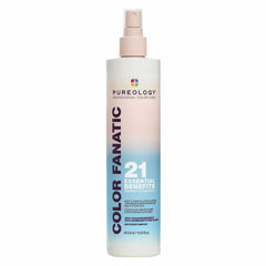 Pureology Leave In Conditioner, Color Fanatic, Heat Protectant Spray, Hair Detangler Spray, Shine UV Protection, For All Hair Types including Curly Coily and Wavy, Sulfate-free, Paraben-free, 400ml