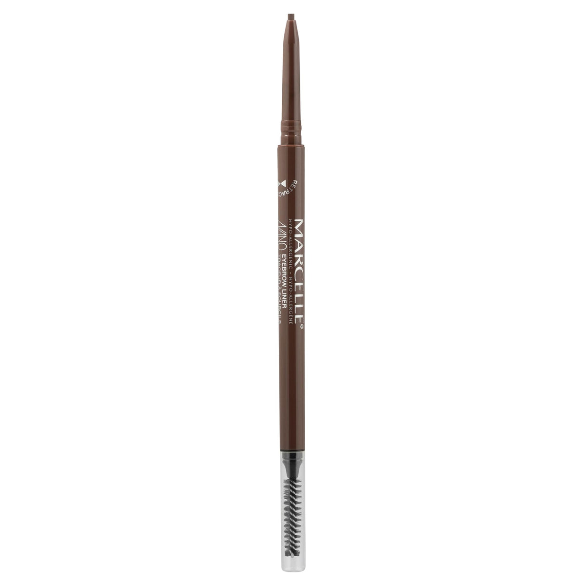 Marcelle Nano Eyebrow Liner, Medium Brown, Ultra-Precise Brow Pencil, Long-Lasting, Waterproof, Smudge-Proof, Vegan, Hypoallergenic, Fragrance-Free, Cruelty-Free, 0.09 g