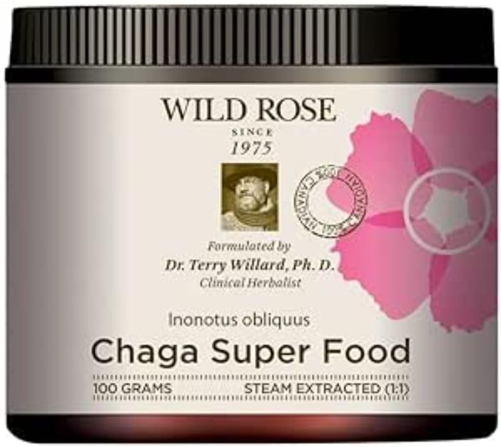 Wild Rose Chaga Mushroom, 100g