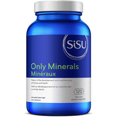 Sisu Only Minerals, 120 Caps, Blend of 12 Macro and Trace Minerals for Bone Health, Immune Function, Skin Health & Overall Wellness