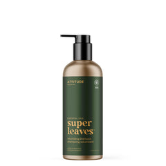 ATTITUDE Hair Shampoo with Essential Oils, Made in Canada, EWG Verified, Vegan Beauty Products, Refillable Aluminum Bottle, Volumizing, Petitgrain and Jasmine, 473 mL
