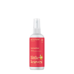 ATTITUDE Hand Sanitizer Spray for Kids & Adults, Made in Canada, EWG Verified, Travel Size, Dermatologically Tested, Plant and Mineral Based, Vegan, Mango, 100 mL (Spray Bottle)