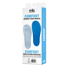 MONEYSWORTH & Best | Comfort Memory Foam Insole | Men's Size: 7-13 TRIMMABLE