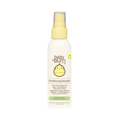 Sun Bum Baby Bum Conditioning detangler Spray | leave-in Conditioner Treatment with Soothing Coconut Oil| Natural Fragrance | Gluten Free and Vegan | 4 Fl Oz, 4 ounces