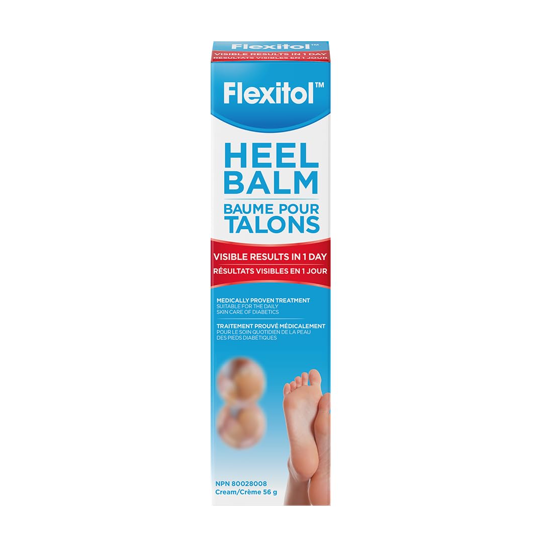 Flexitol Heel Balm – Best Foot Cream, for Dry & Toes, Ultimate Care (56g)