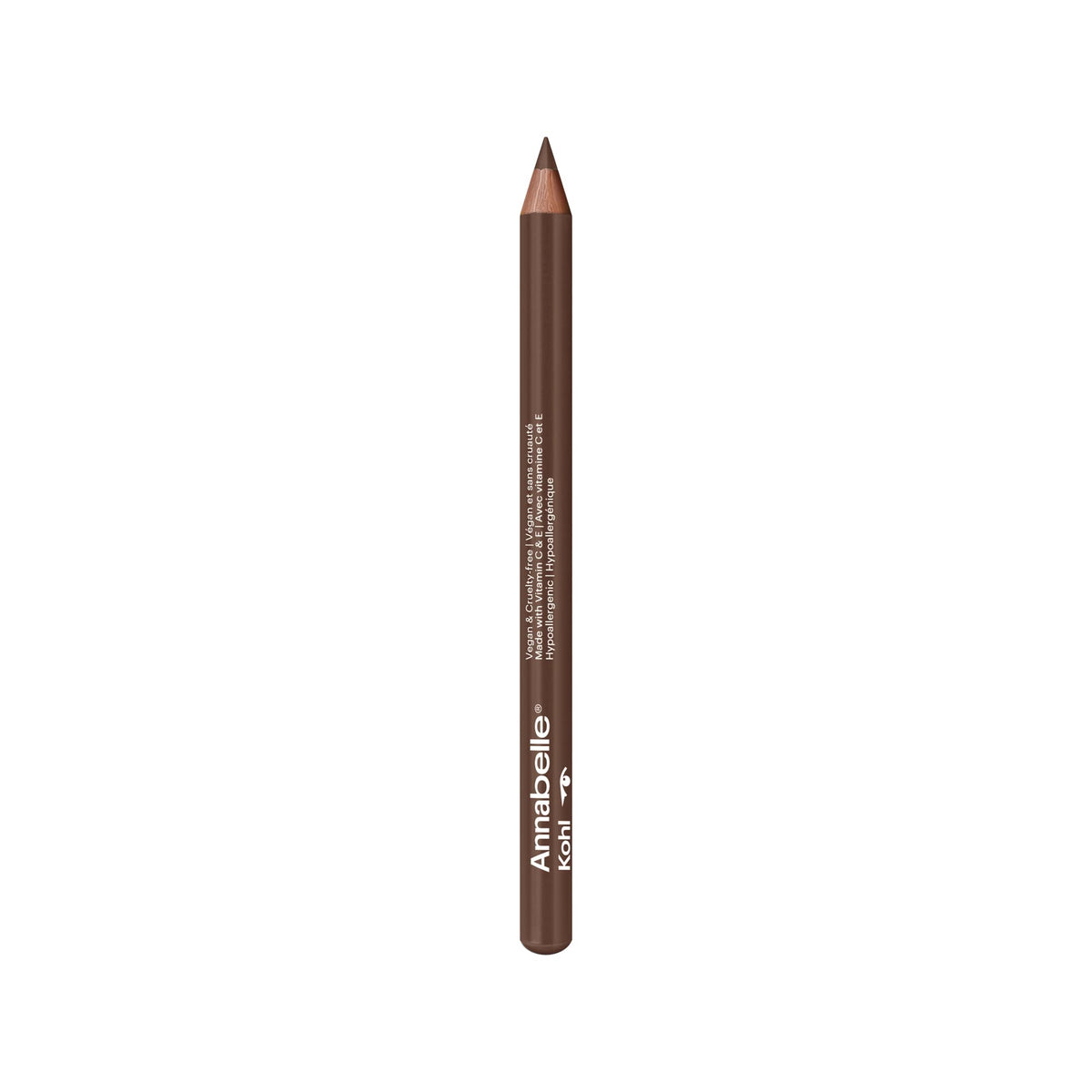Annabelle Vegan Kohl Eyeliner, Matte Finish, 137 Chocolate Truffle, Intense Colour Payoff, Long-Lasting, Cruelty-Free, Paraben-Free, Silicone-Free, Fragrance-Free, Hypoallergenic, 1.14 g