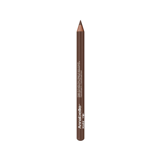 Annabelle Vegan Kohl Eyeliner, Matte Finish, 137 Chocolate Truffle, Intense Colour Payoff, Long-Lasting, Cruelty-Free, Paraben-Free, Silicone-Free, Fragrance-Free, Hypoallergenic, 1.14 g