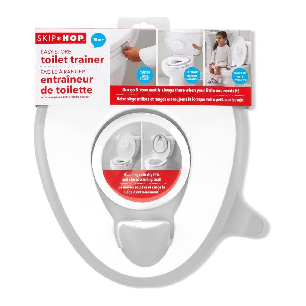 Skip Hop Toddler Potty Training Seat, Easy Store