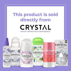 CRYSTAL Mineral Deodorant Coconut Vanilla Roll-On With 24-Hour Odour Protection, Paraben Free, 2.25 FL OZ (Packaging May Vary) (2.25 Fl Oz/66ml)