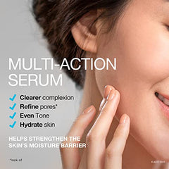 Neutrogena Hydro Boost+ Niacinamide Serum, Hyaluronic Acid, 10% Niacinamide Vitamin B3, Fragrance Free Facial Serum, 29 mL