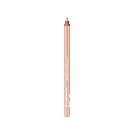 Annabelle Vegan Kohl Eyeliner, Matte Finish, 160 Beautiful Beige, Intense Colour Payoff, Long-Lasting, Cruelty-Free, Paraben-Free, Silicone-Free, Fragrance-Free, Hypoallergenic, 1.14 g
