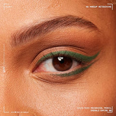 NYX PROFESSIONAL MAKEUP, Vivid Rich Mechanical Pencil, Eyeliner, Rich shades, Vegan Formula - Emerald Empire (Dark Green)