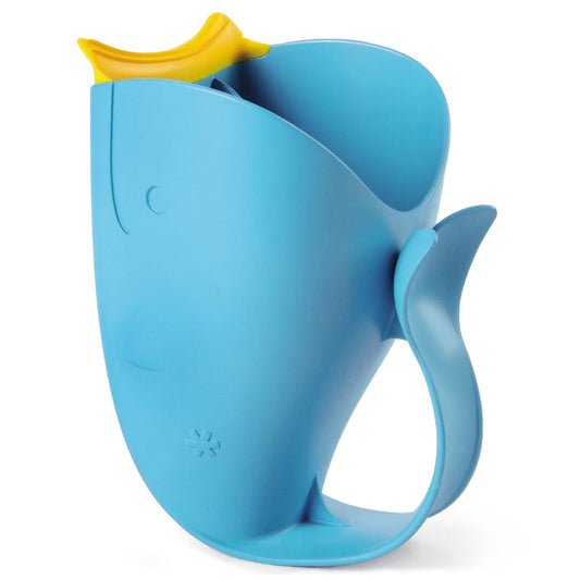 Skip Hop Moby Bath Rinse Cup: Tear-free Waterfall Rinser, Blue