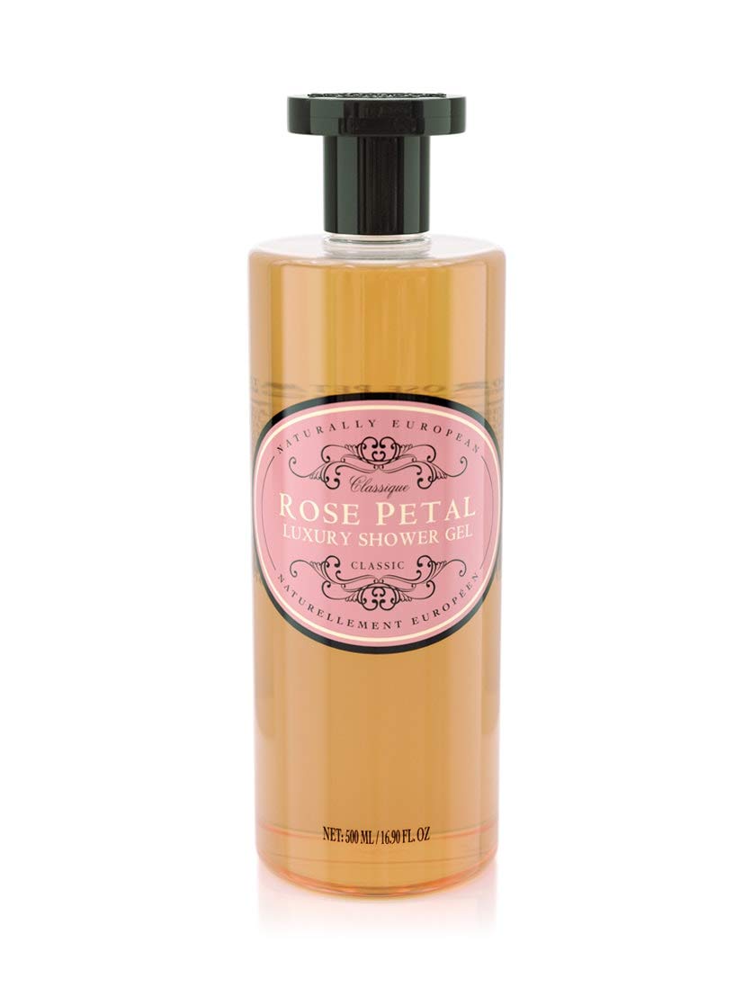 Naturally European Fragrance by Somerset Rose Petal Shower Gel By Somerset, 17 Fl Oz