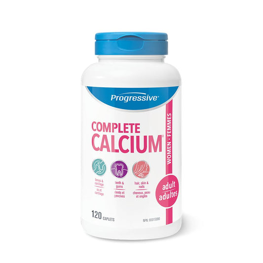 Progressive Complete calcium adult women tablets, 120 Count
