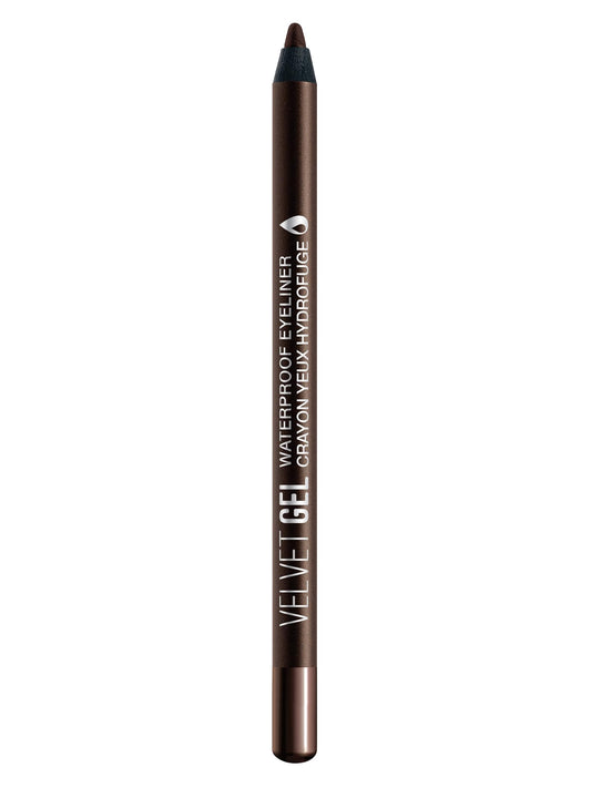 Marcelle Velvet Gel Waterproof Eyeliner, Chocolate, Smooth Texture, 24H Long-Lasting, Smudge-Proof, Transfer-Proof, Hypoallergenic, Fragrance-Free, Cruelty-Free, 1.3 g