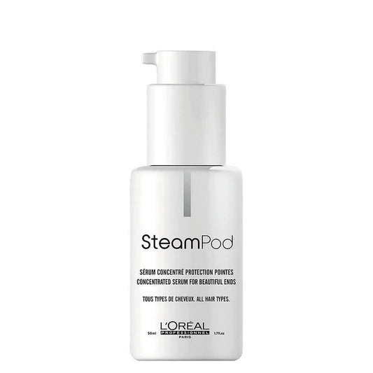L'Oréal Professionnel Ends-Protecting Protective Smoothing Serum, For Damaged and Sensitized Hair, Adds Shine and Leaves Hair Feeling Soft, For Use with SteamPod, 50 ml
