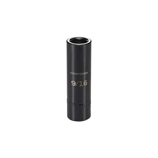 CRAFTSMAN® 1/2 in. Drive, 9/16 in. SAE Deep Impact Socket (CMMT15998)