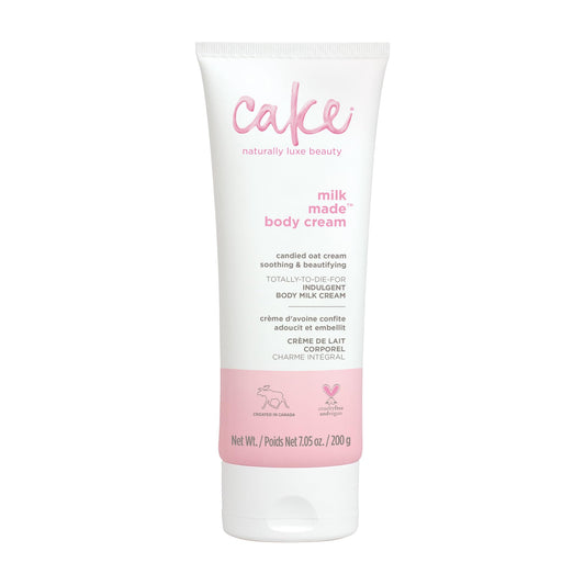 Cake Milk Made Indulgent Body Milk Cream, 7 Ounces