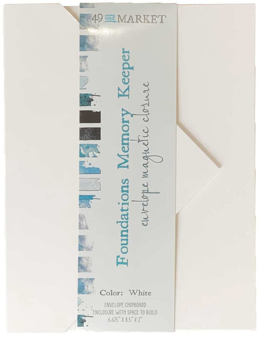 49 AND MARKET Memory Keep, White Envelope