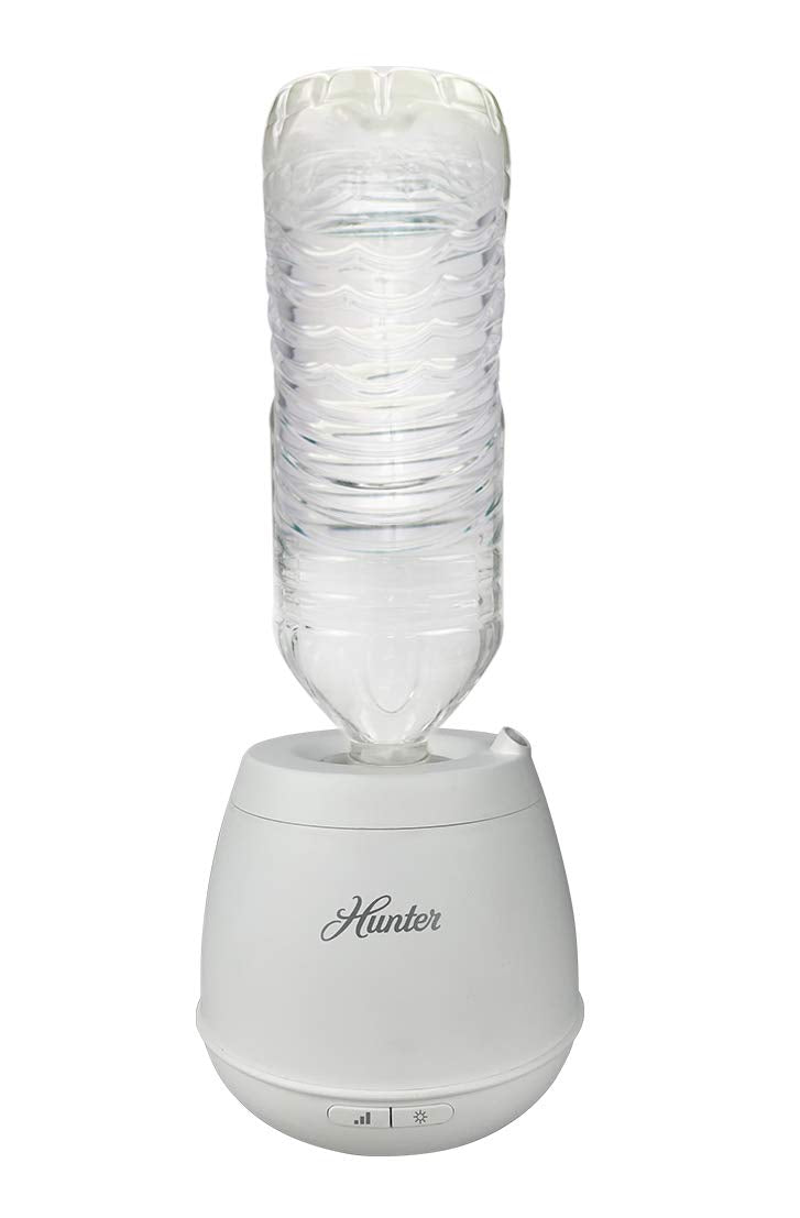 Personal Ultrasonic Humidifier with Adjustable Humidistat, 8 Hour Runtime, Bonus Free Hunter Embroidered Travel Bag