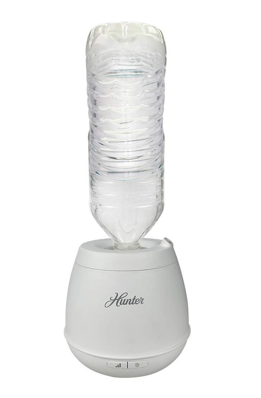 Personal Ultrasonic Humidifier with Adjustable Humidistat, 8 Hour Runtime, Bonus Free Hunter Embroidered Travel Bag